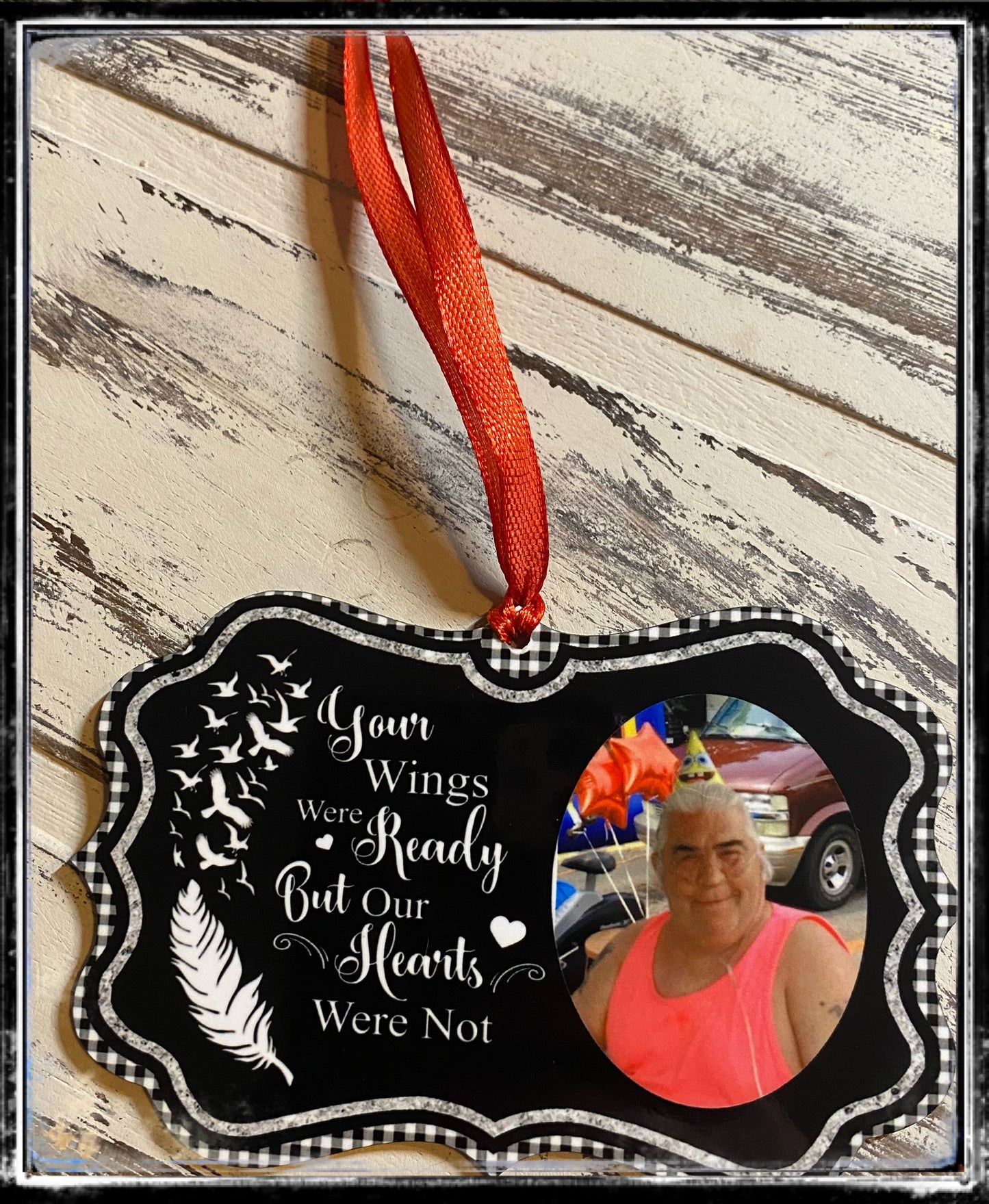 Your wings were not ready ornament