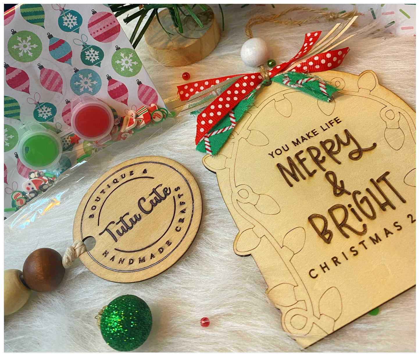 Fingerprint ornament kit