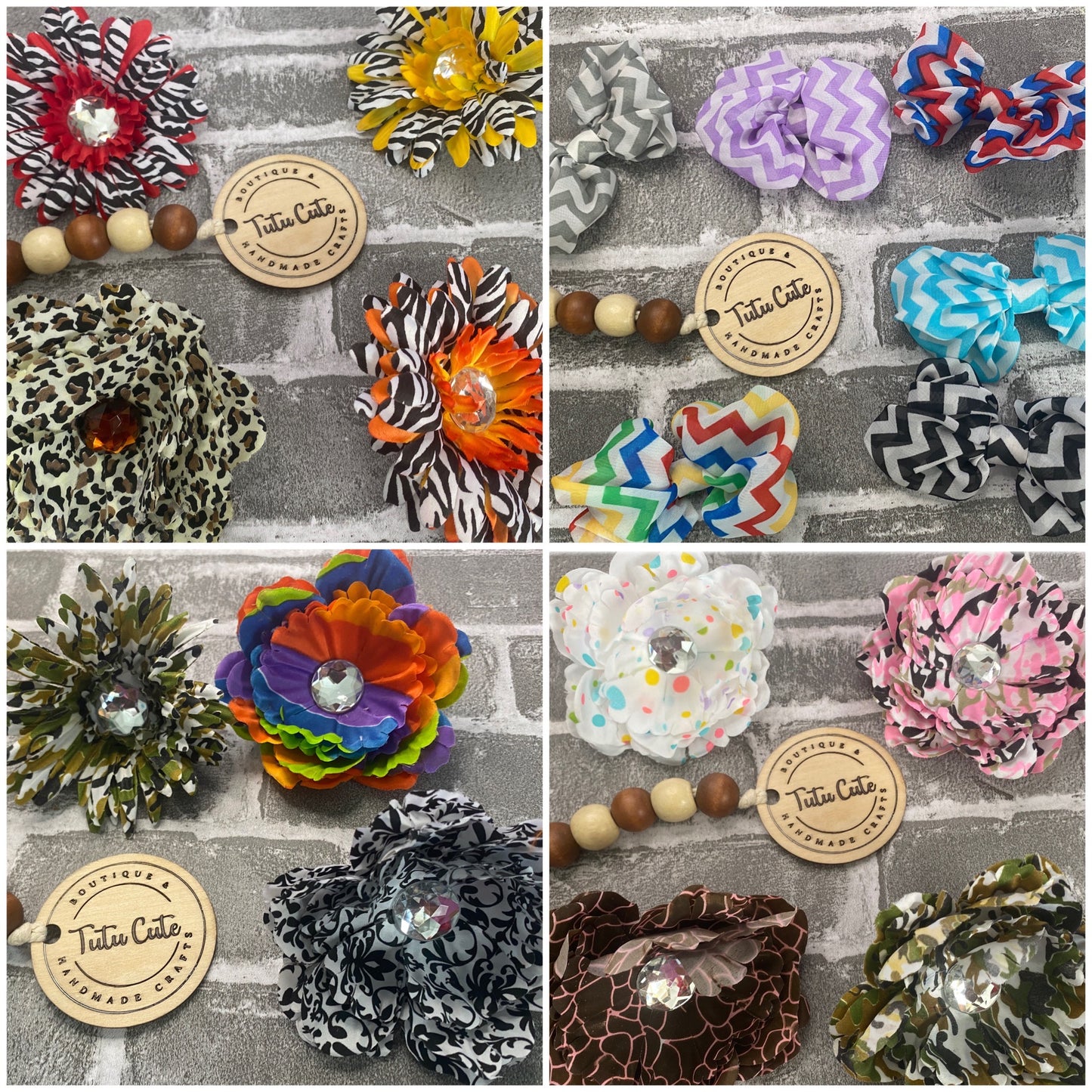 Custom flower bag clip!