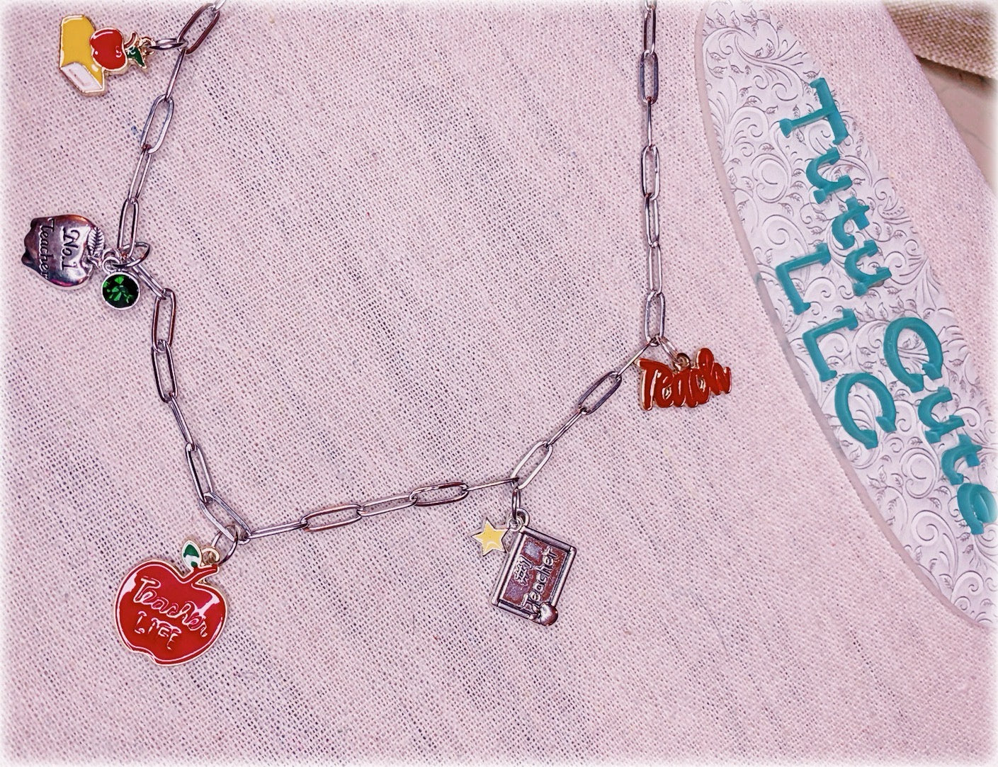 Custom charm necklace