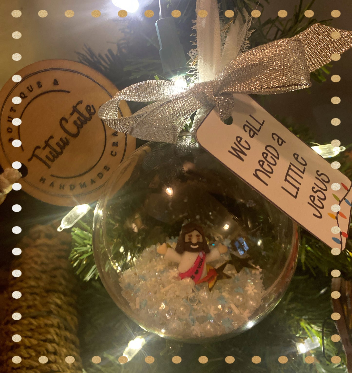 Everyone needs a Little Jesus ornament