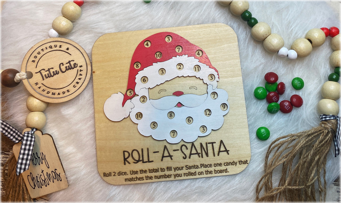 Roll A Santa game