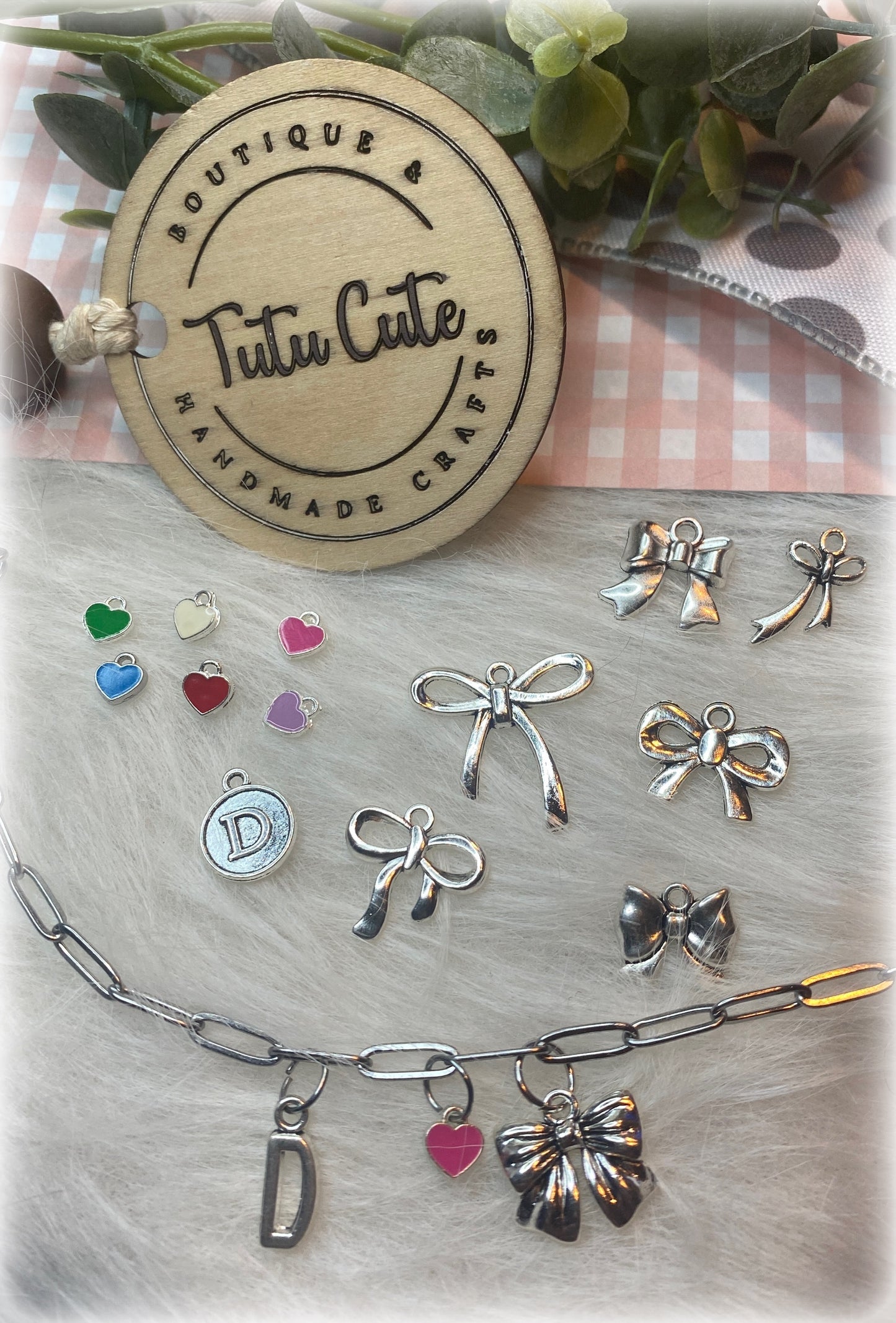 Custom charm necklace