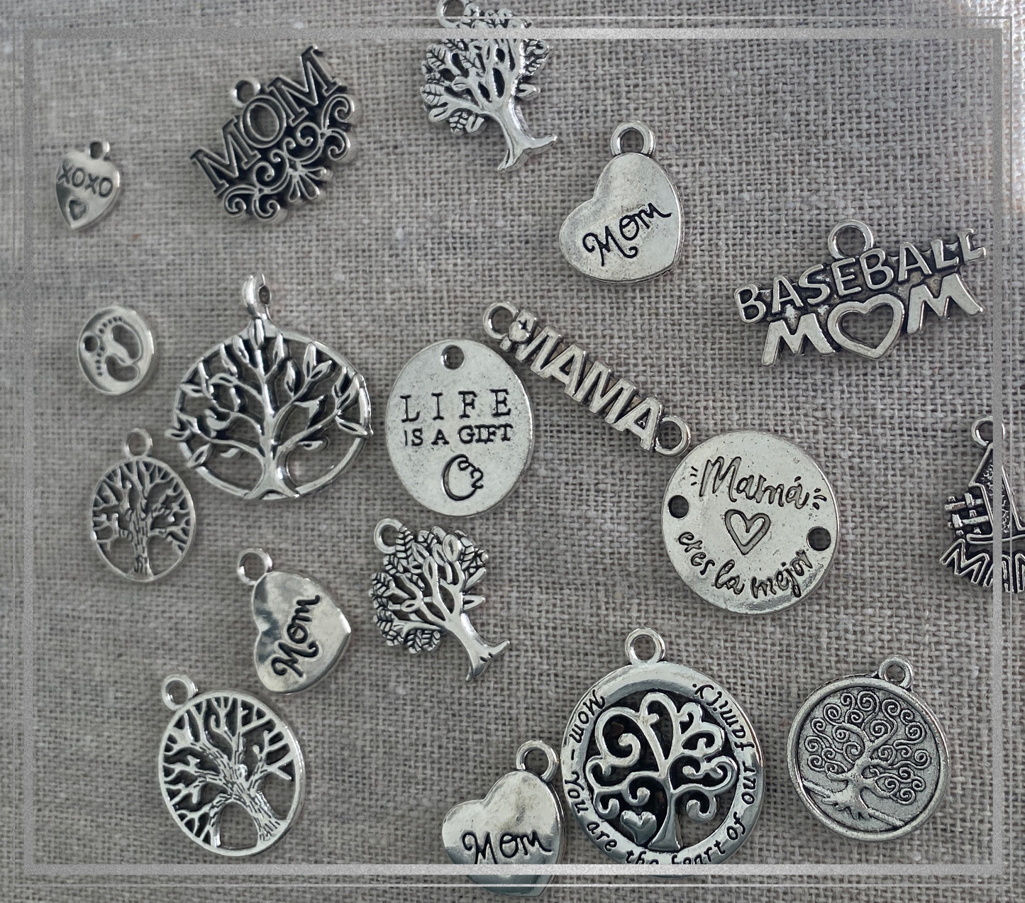 Custom charm necklace