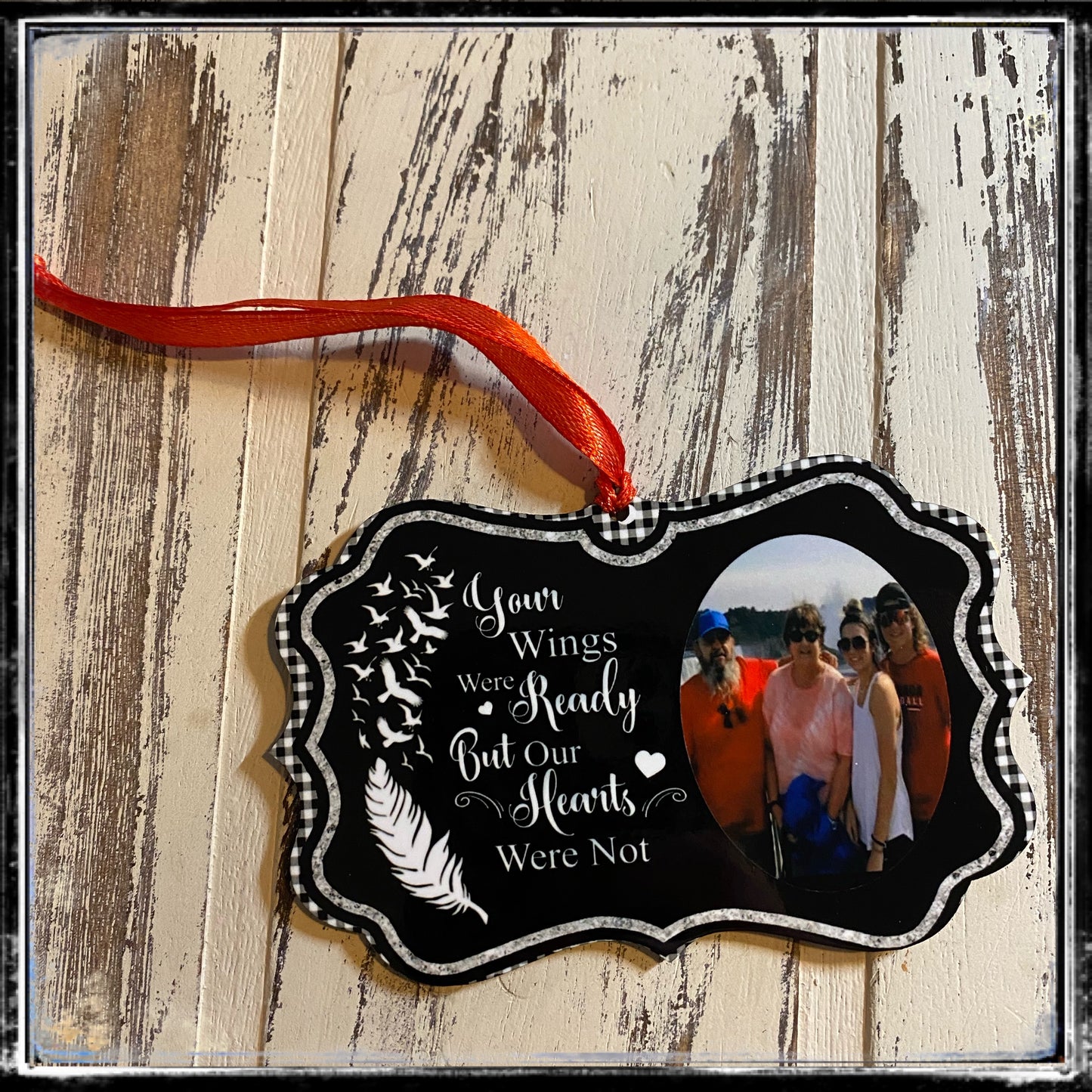 Your wings were not ready ornament