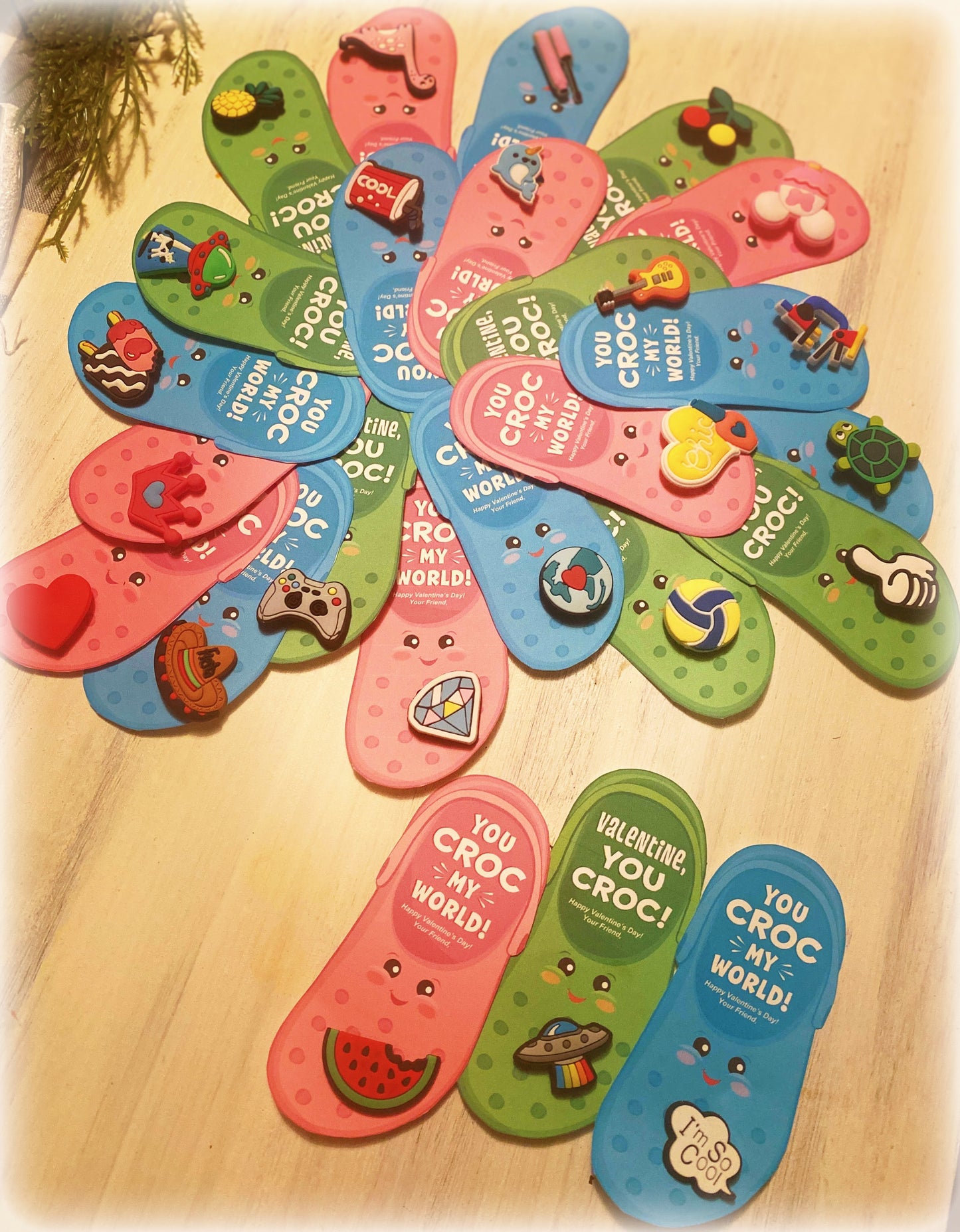 You Croc my world Valentines