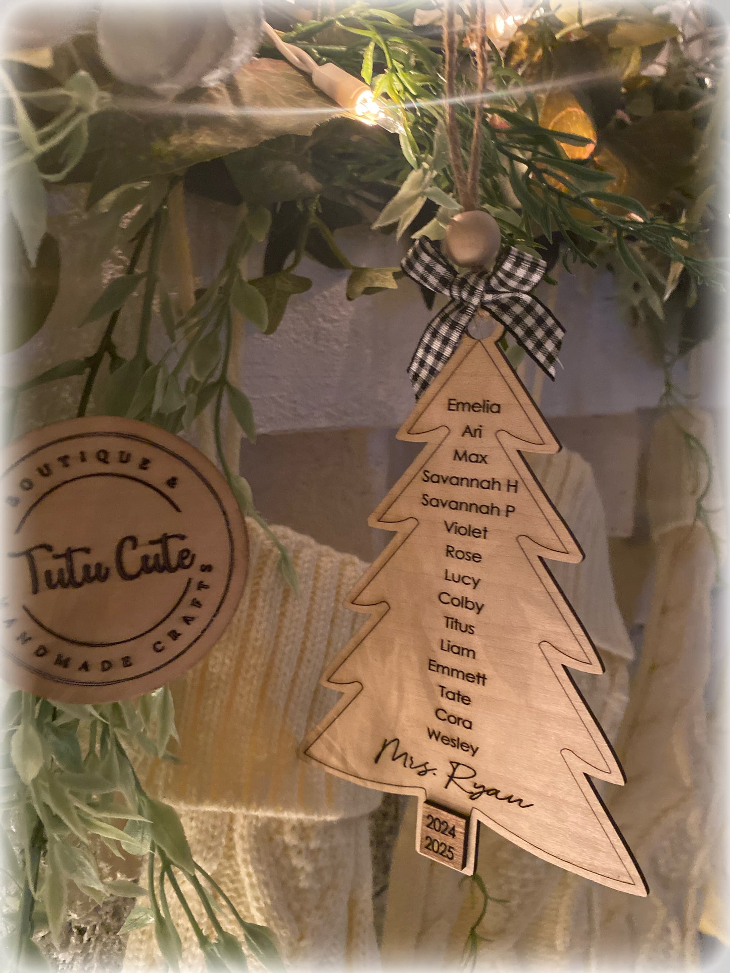 Teacher classroom ornament