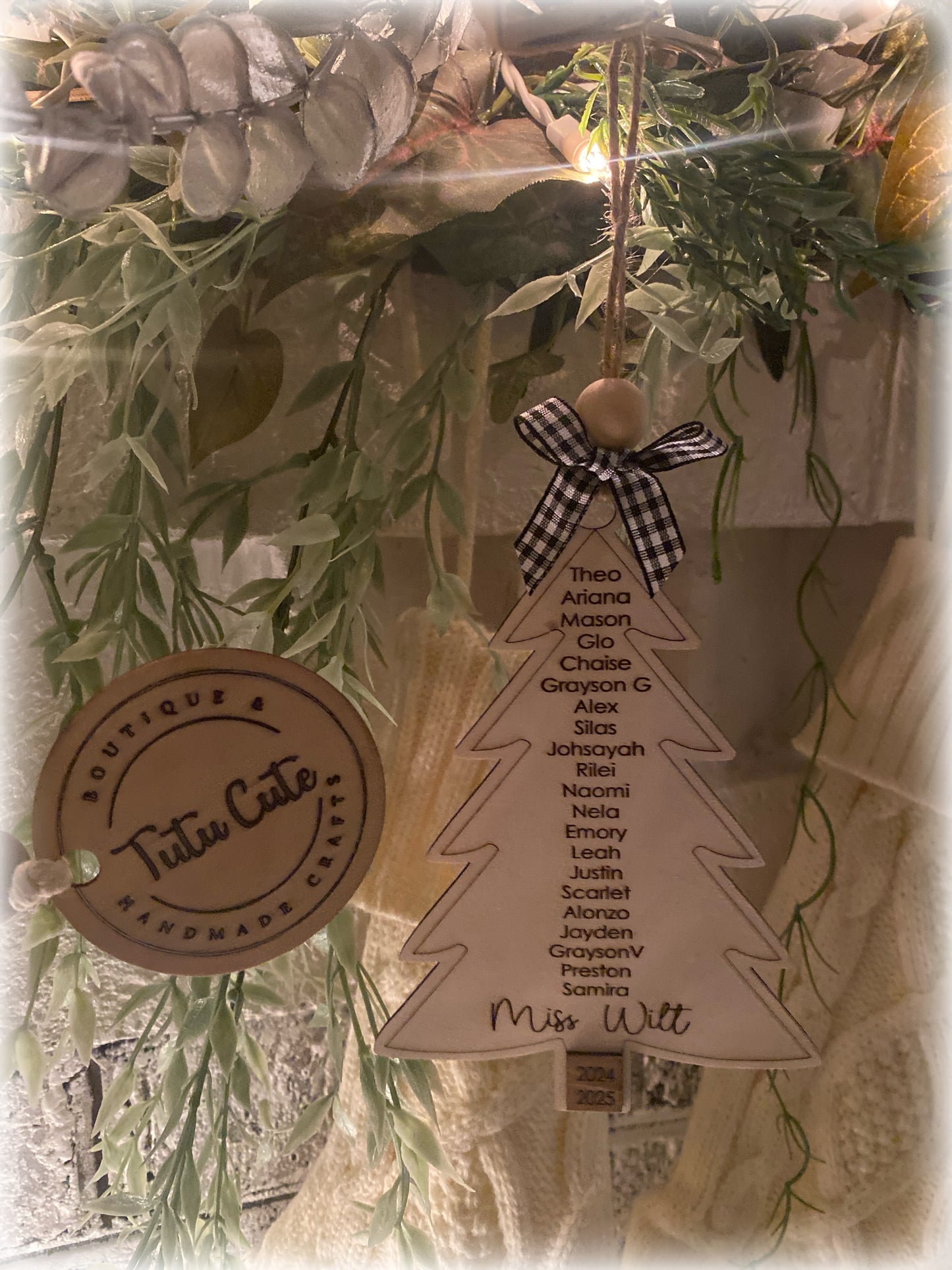 Teacher classroom ornament