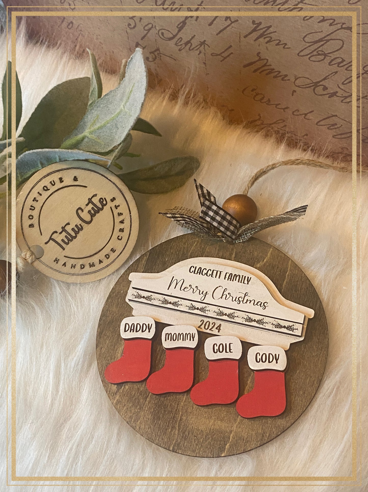 Stocking ornament