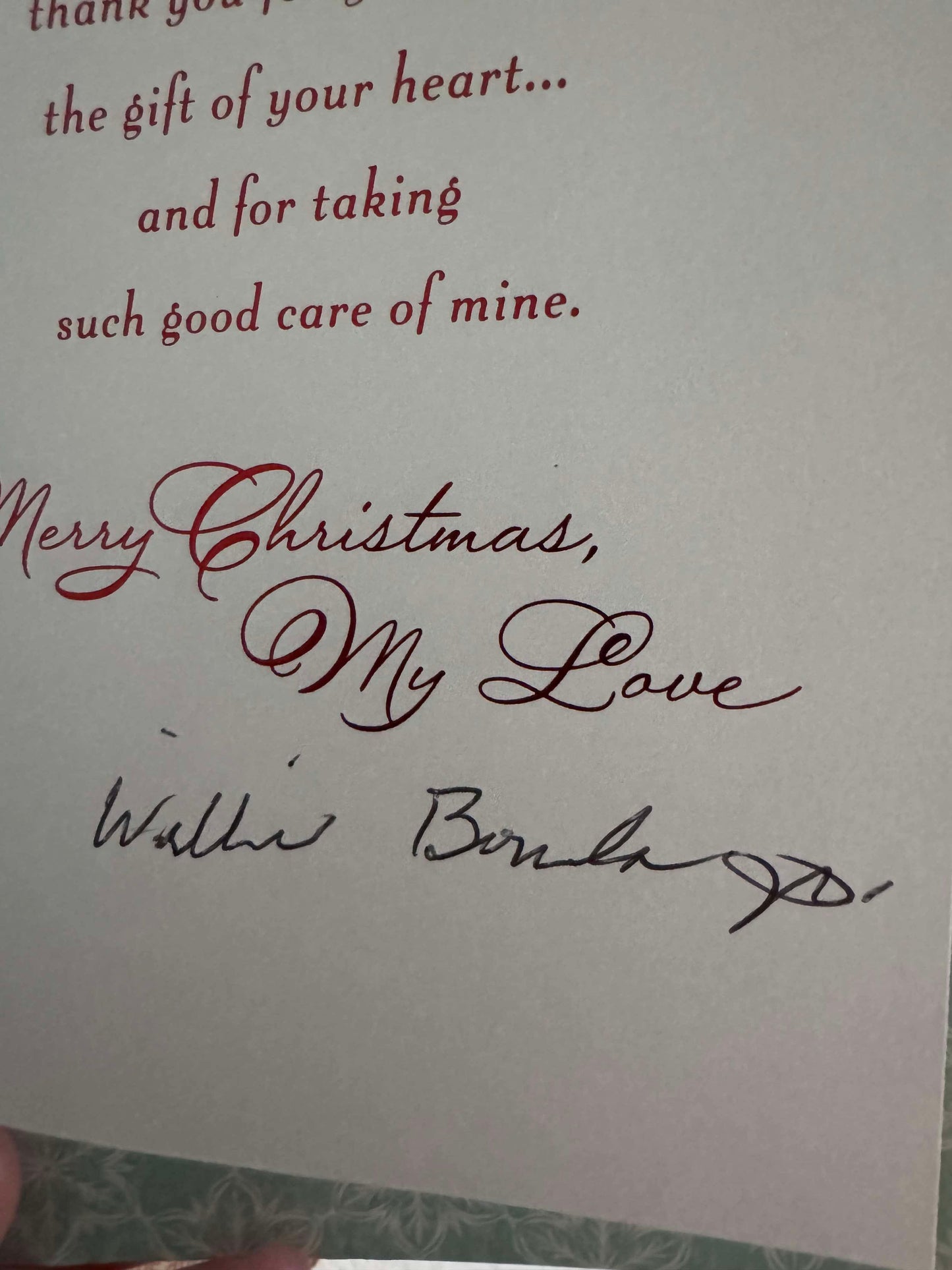 Custom handwritten ornament and/ or accent decor