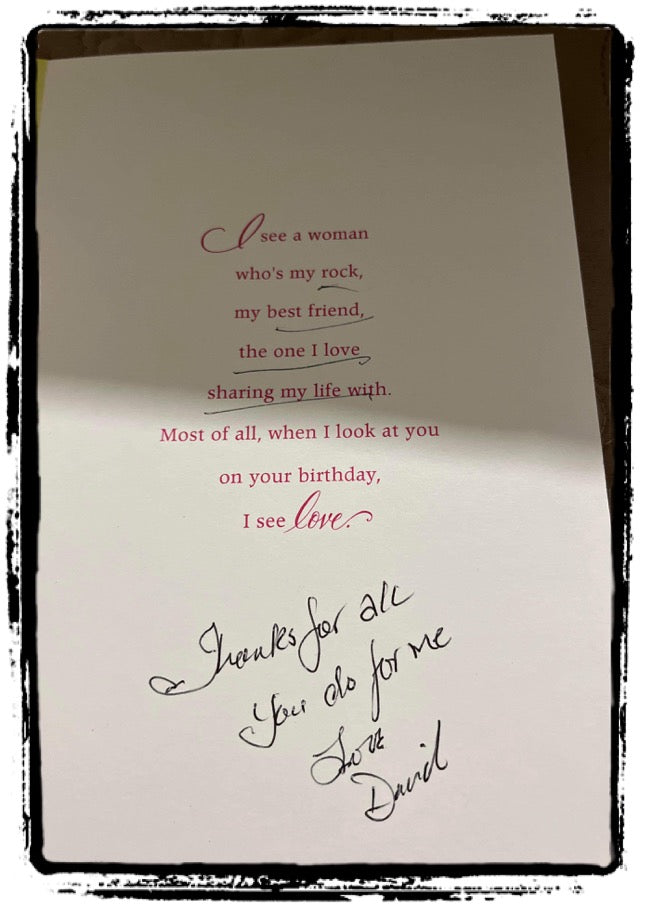 Custom handwritten ornament and/ or accent decor