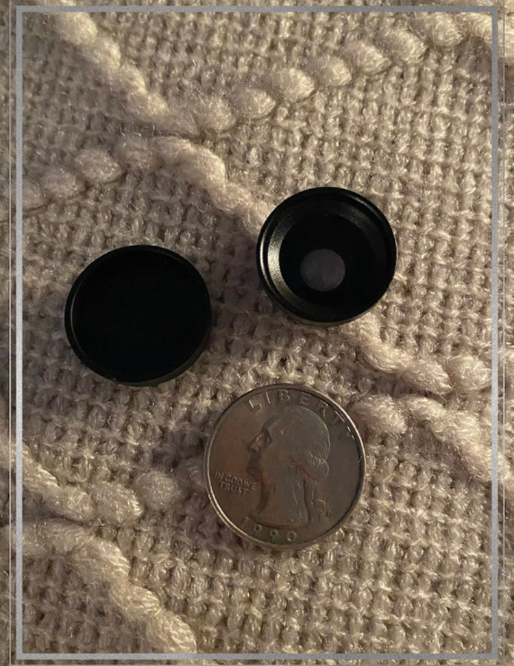 Faux Camera Lens set of 10