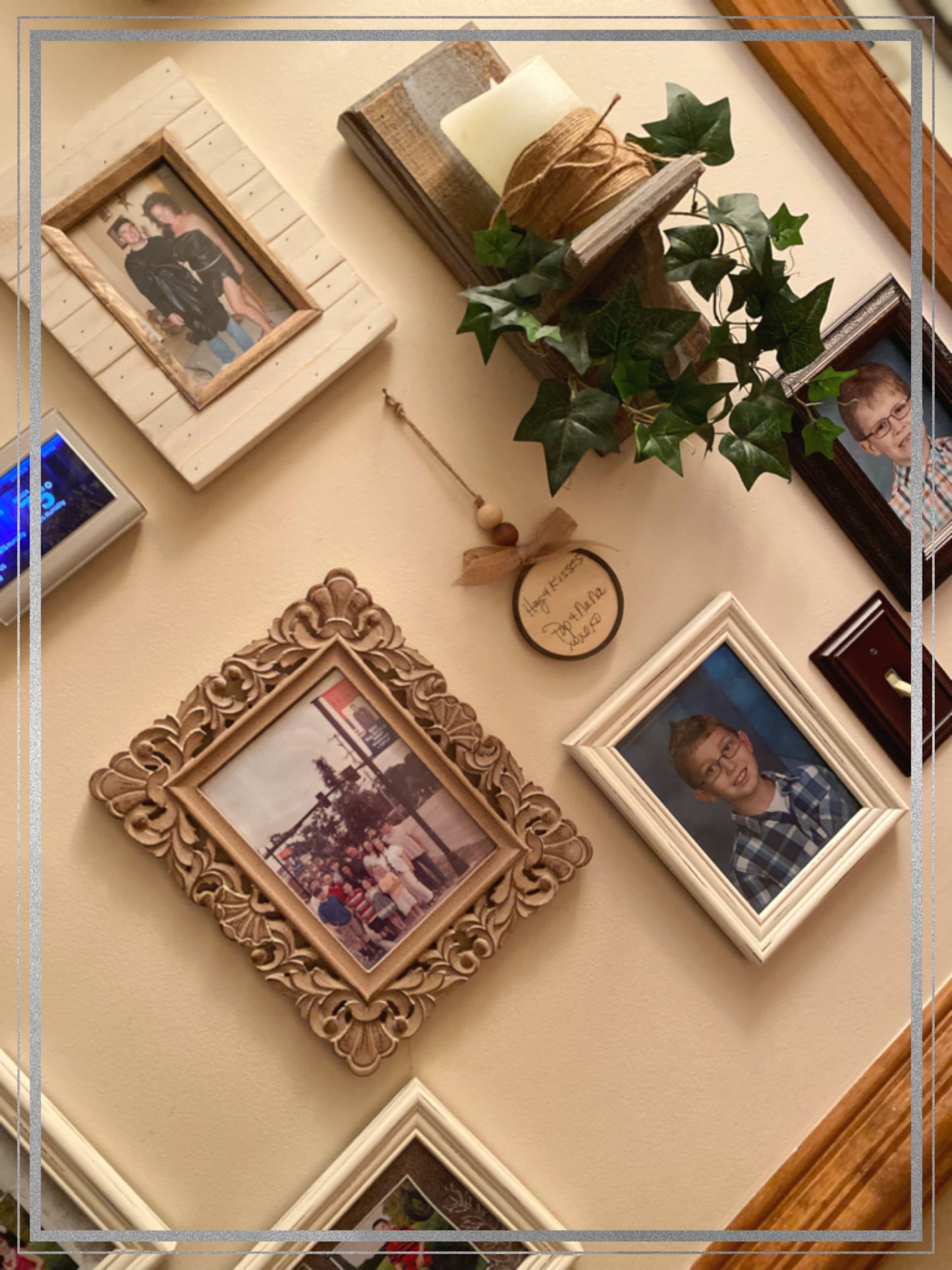 Custom handwritten ornament and/ or accent decor