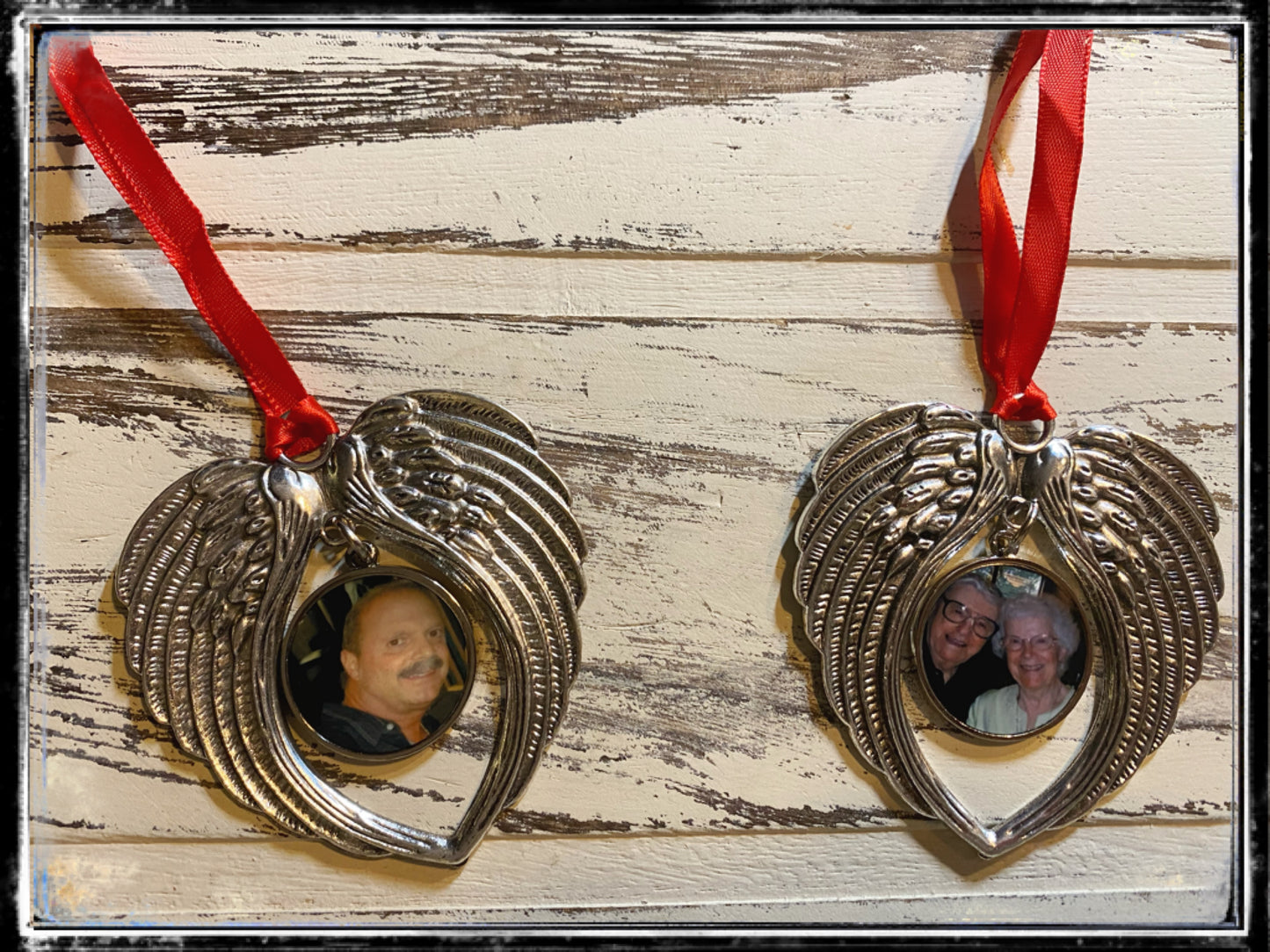 Angel wing ornaments