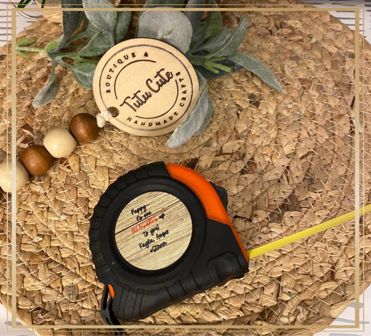 Custom tape measure
