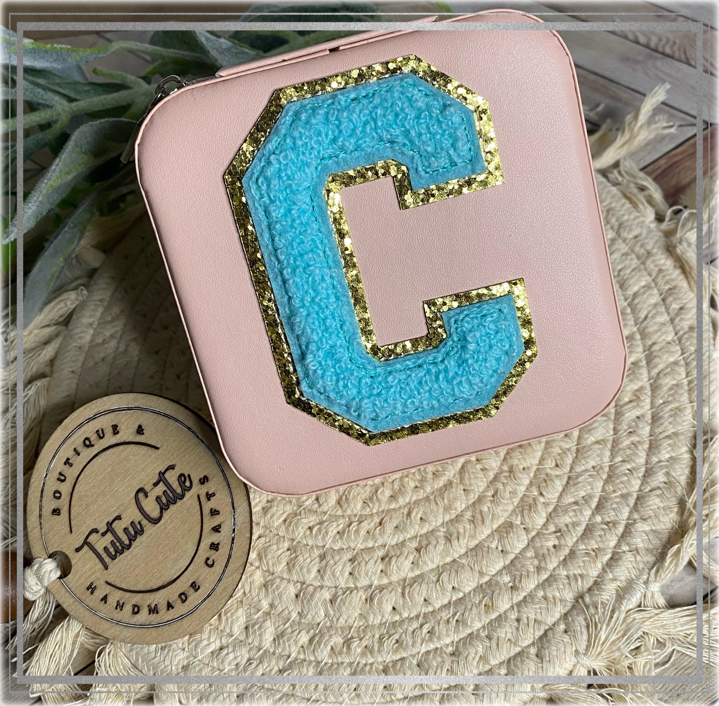 Chenille letter bags