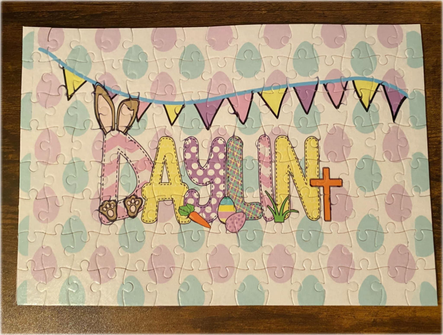 Easter personalized puzzles