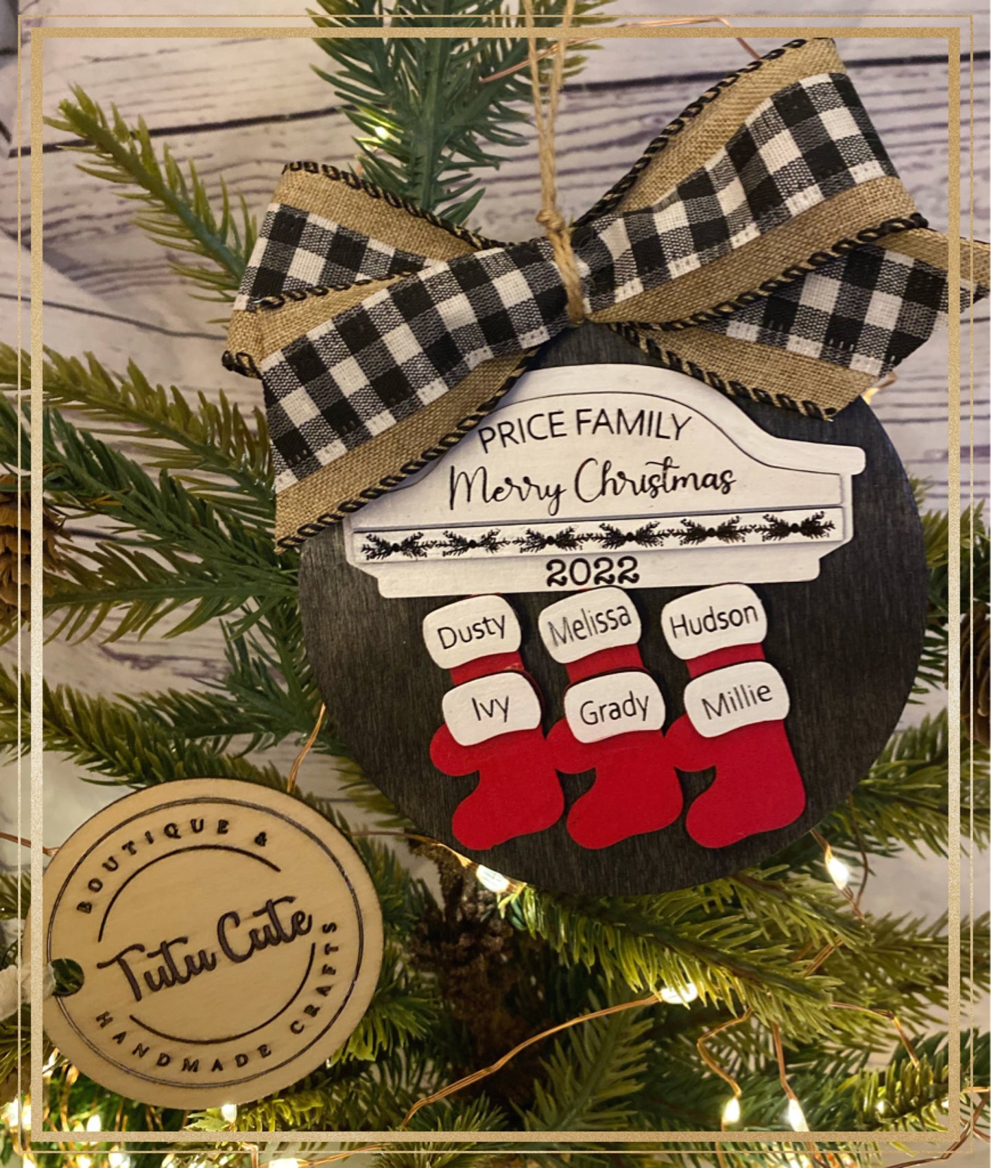 Stocking ornament