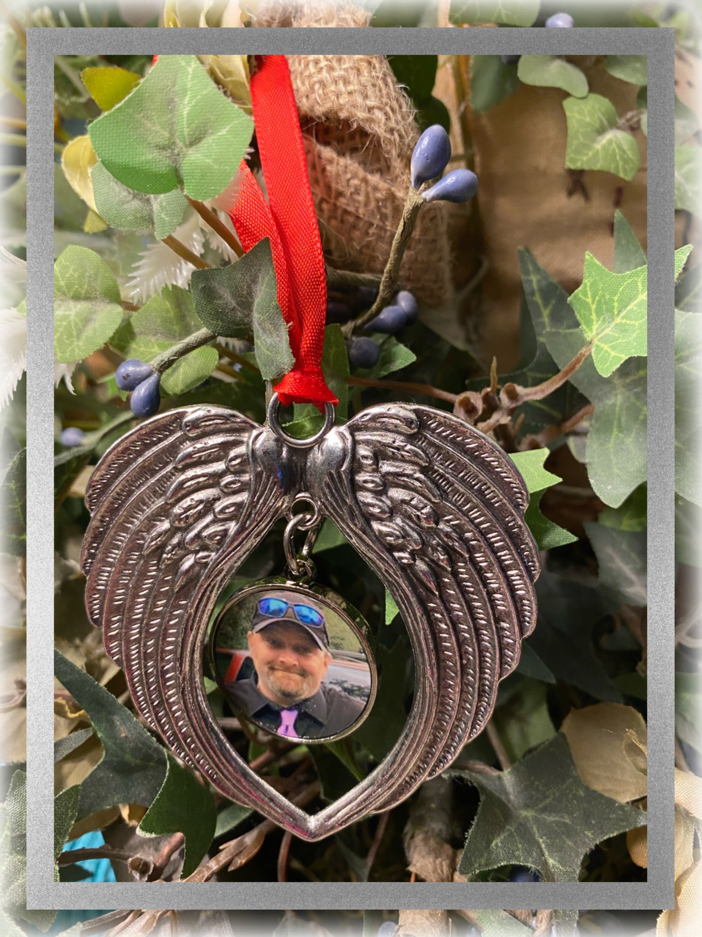 Angel wing ornaments