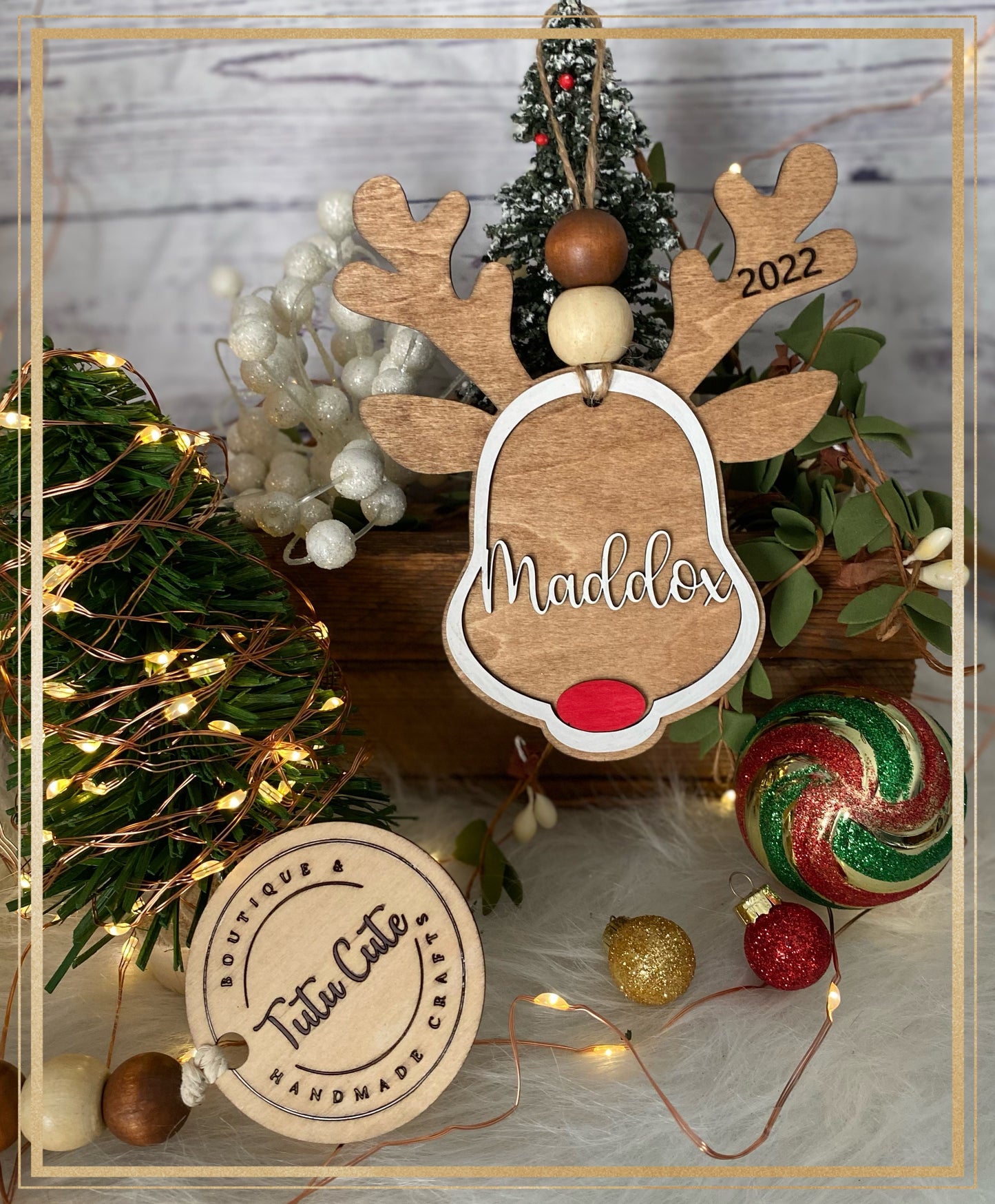 Deer ornament