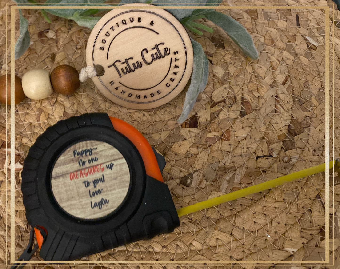 Custom tape measure