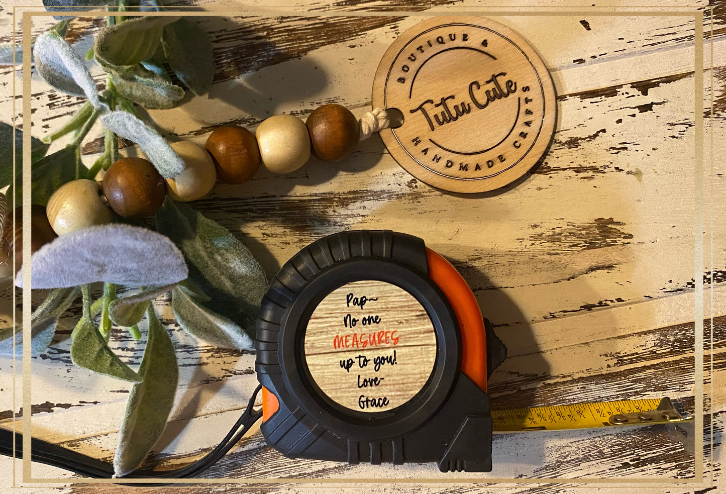 Custom tape measure
