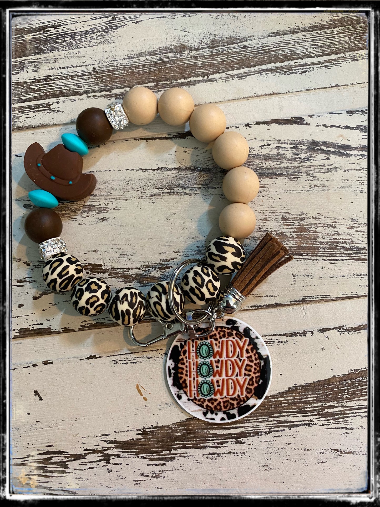 Country western inspired wristlets