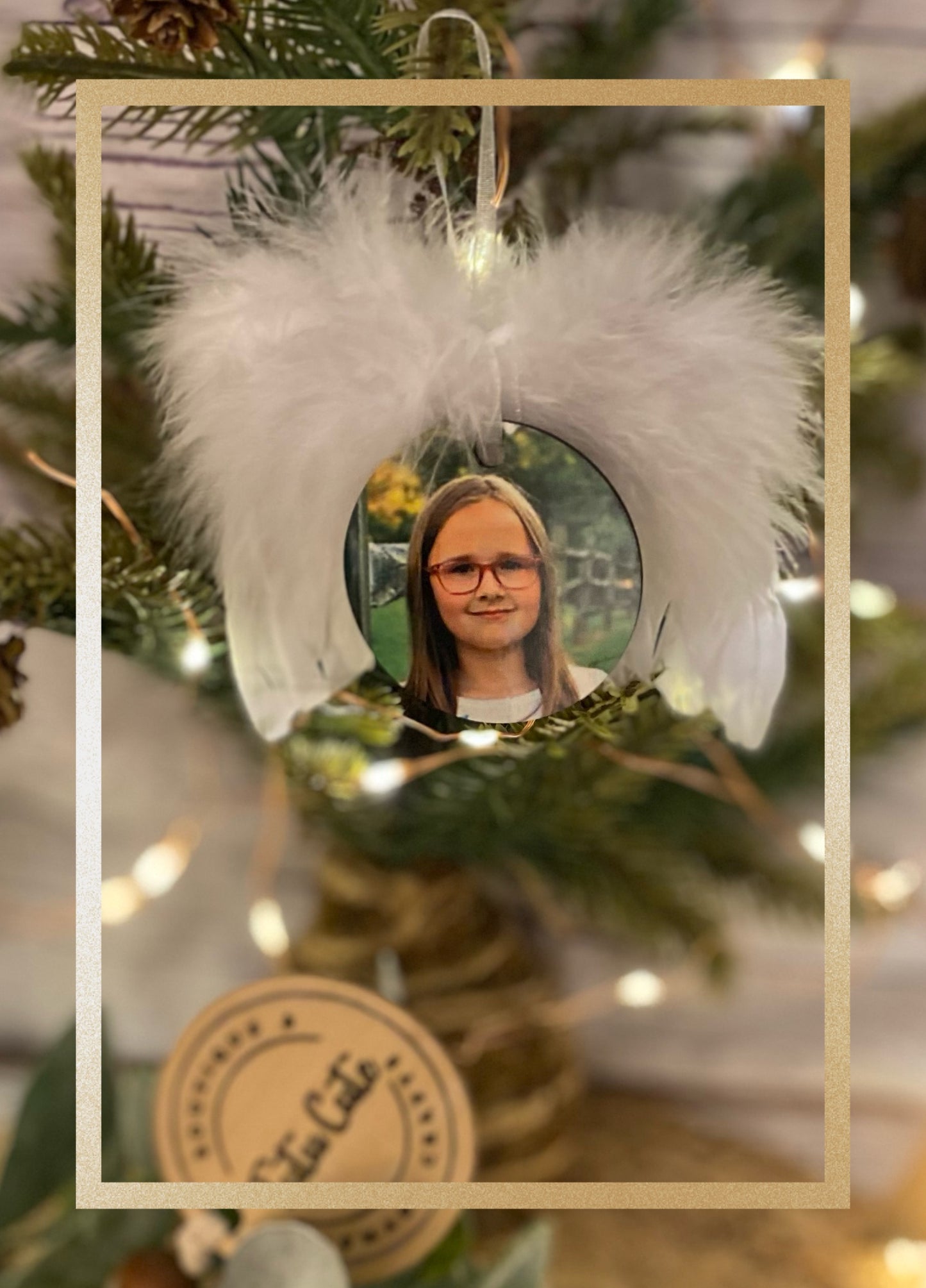 Angel wing ornaments