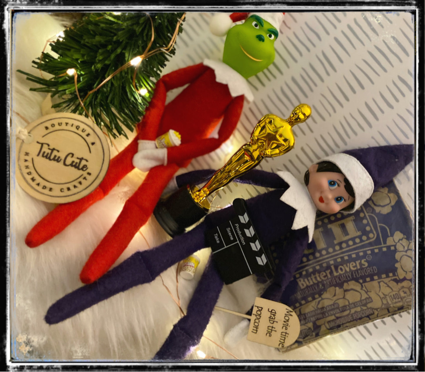 Movie night elf prop set