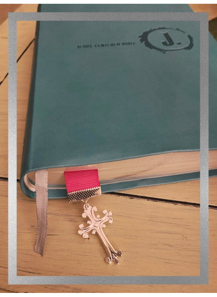 Monogrammed Bible bookmark