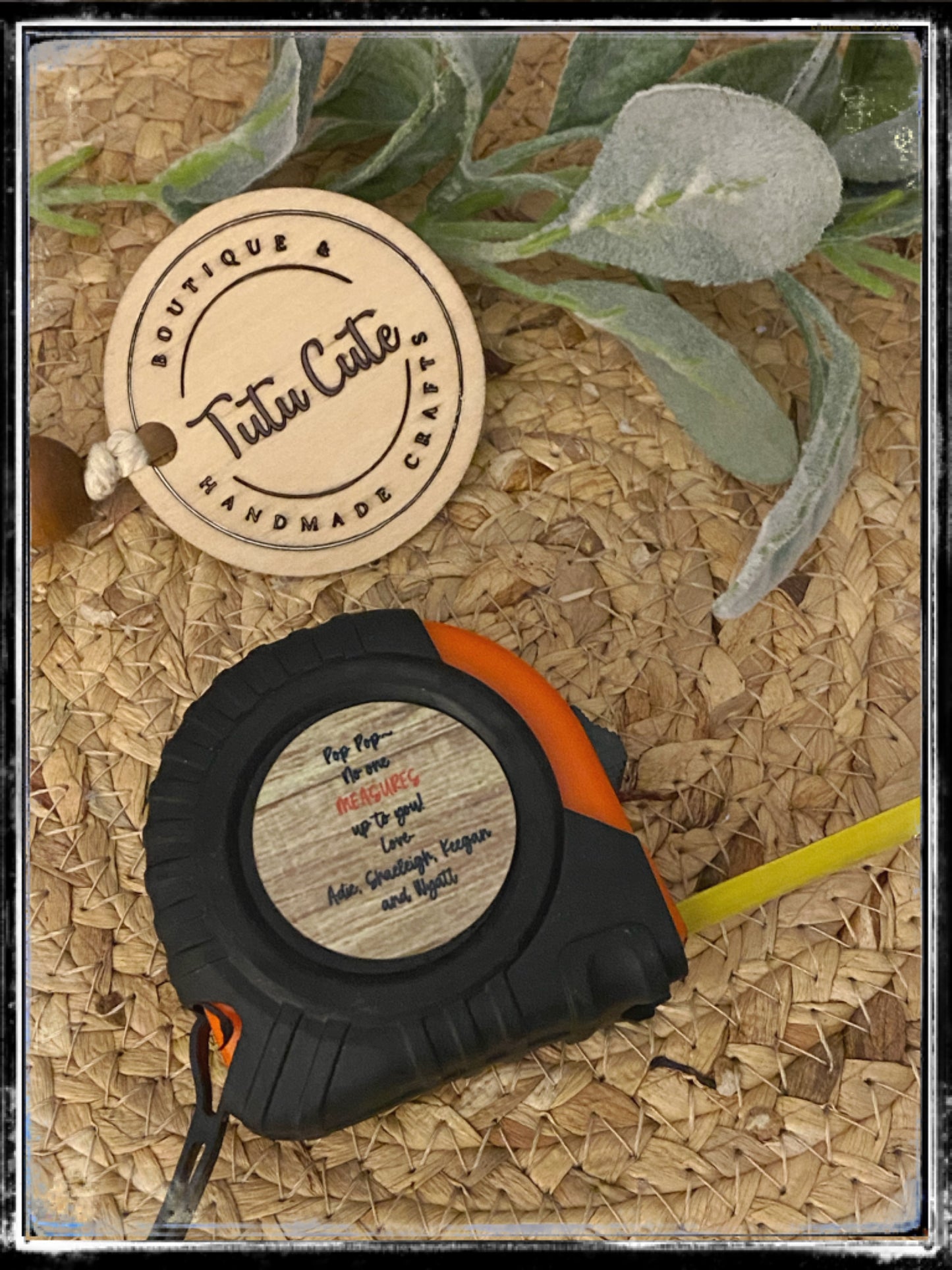 Custom tape measure