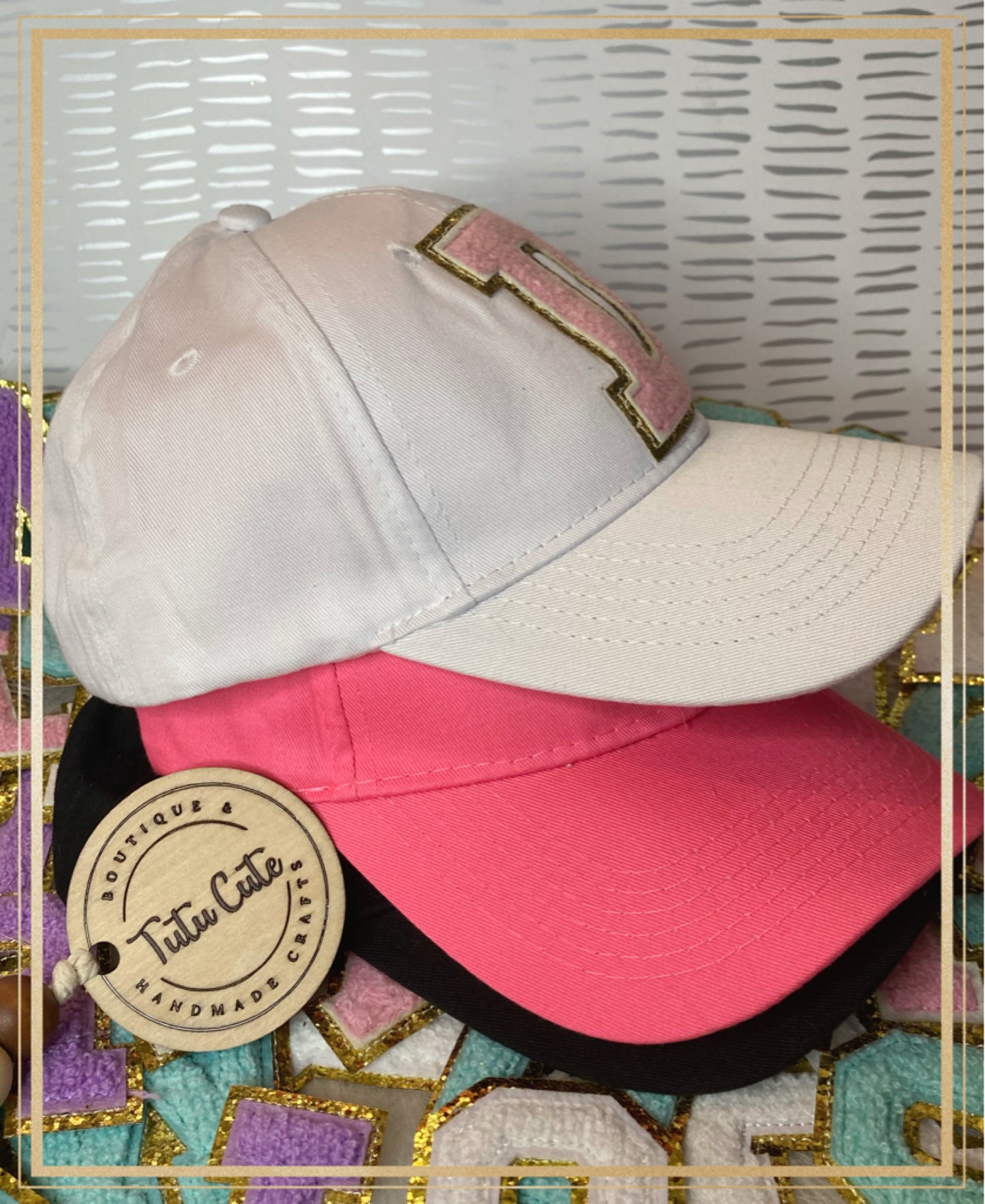 Monogrammed hats