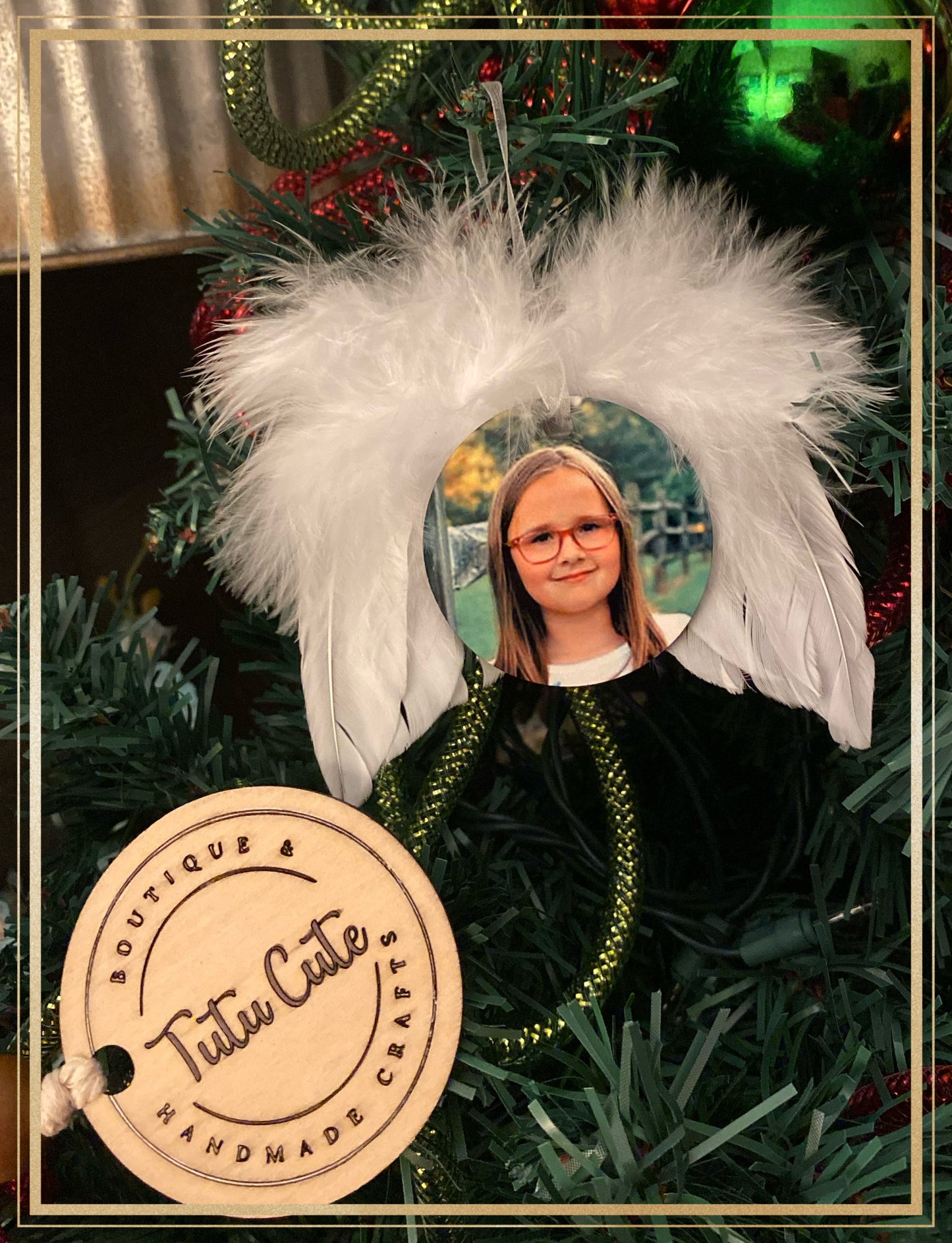 Angel wing ornaments