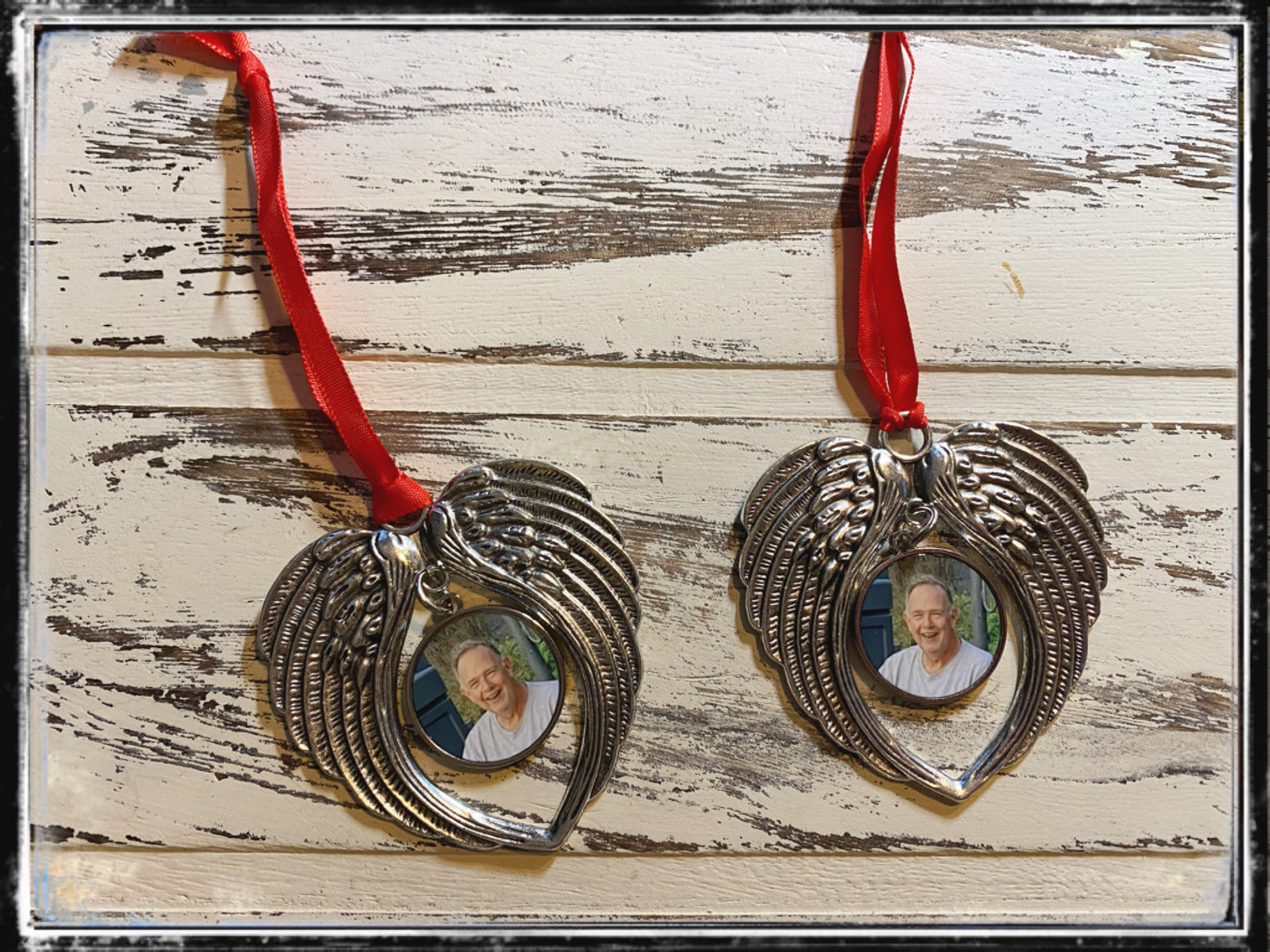 Angel wing ornaments