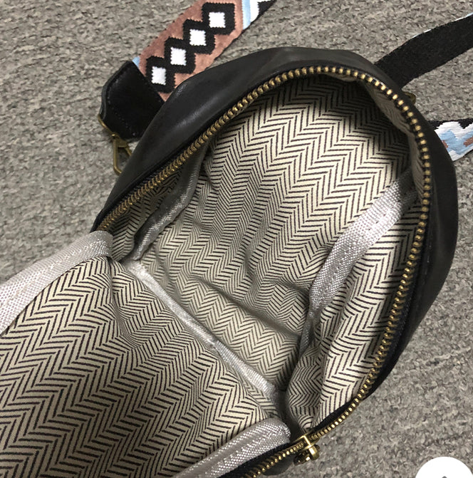 Printed side bags