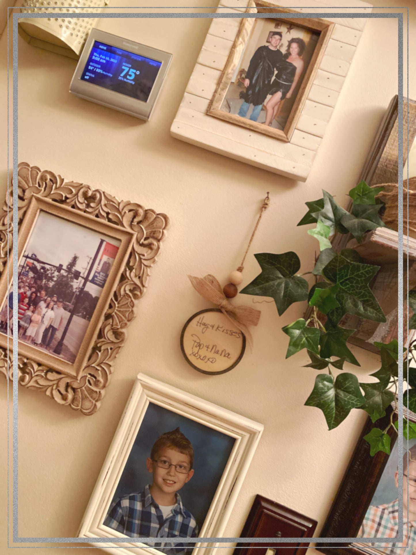 Custom handwritten ornament and/ or accent decor