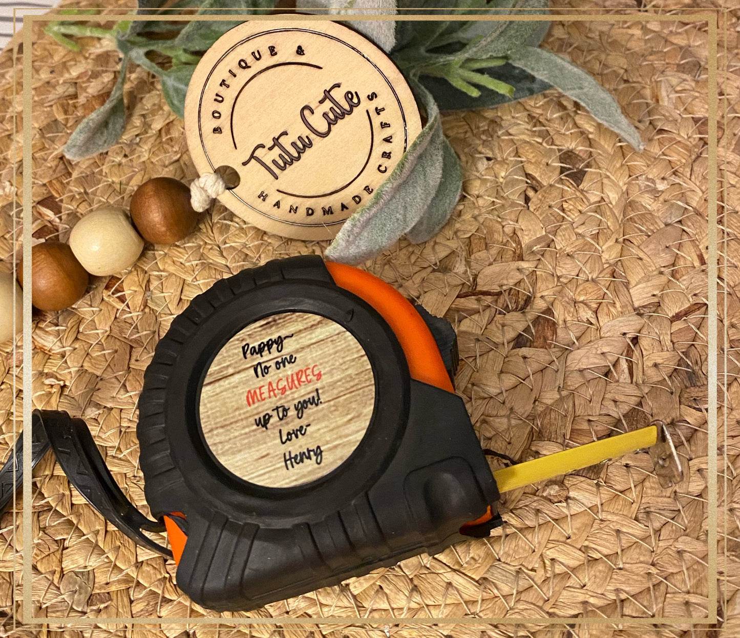 Custom tape measure