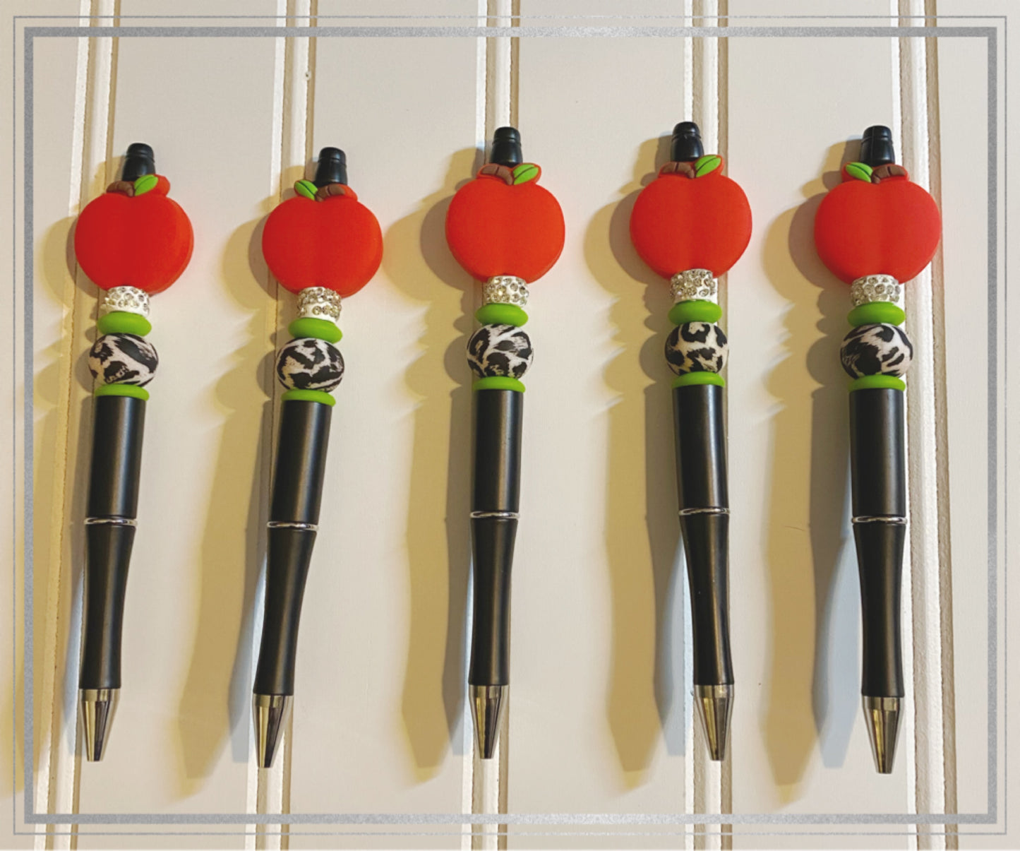 Custom beaded pen or keychain (free shipping)