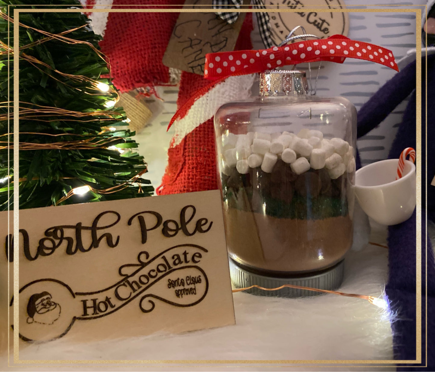 Elf Hot coco prop set (elf not included)