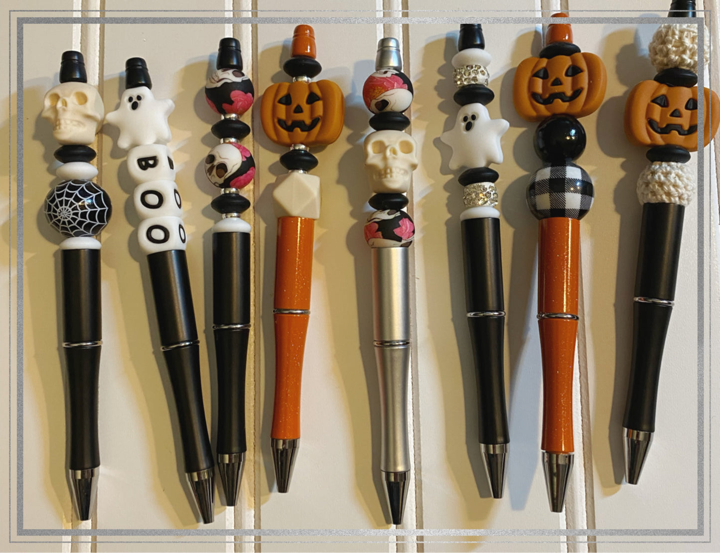 Custom beaded pen or keychain (free shipping)