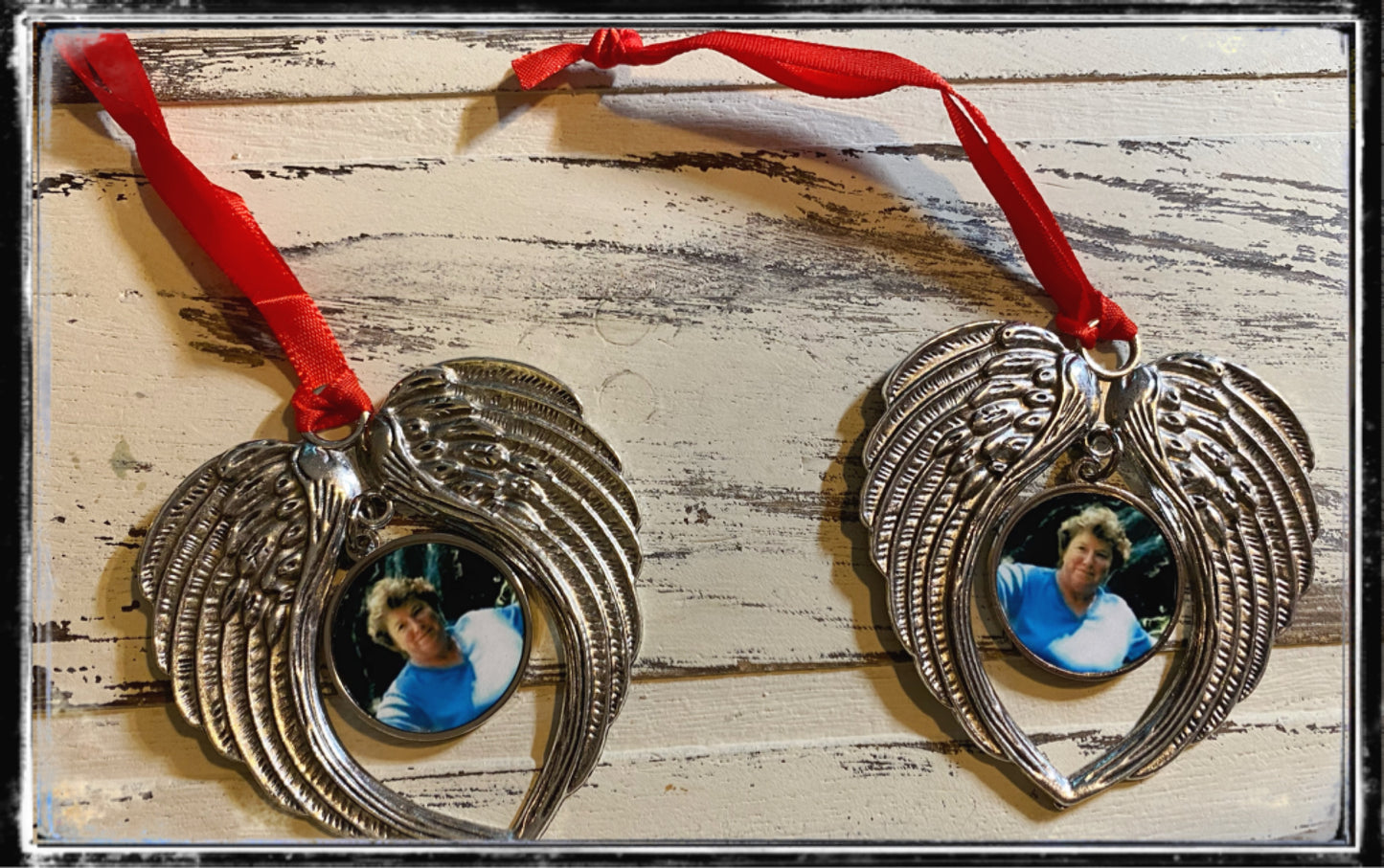 Angel wing ornaments