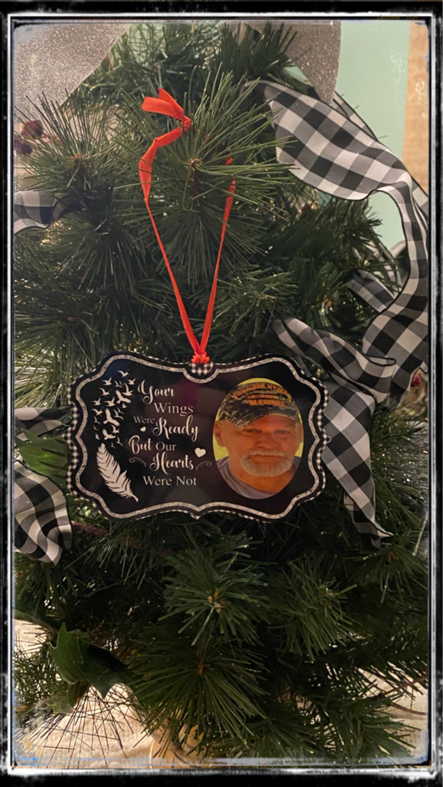 Your wings were not ready ornament