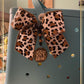 Custom monogrammed bow tag