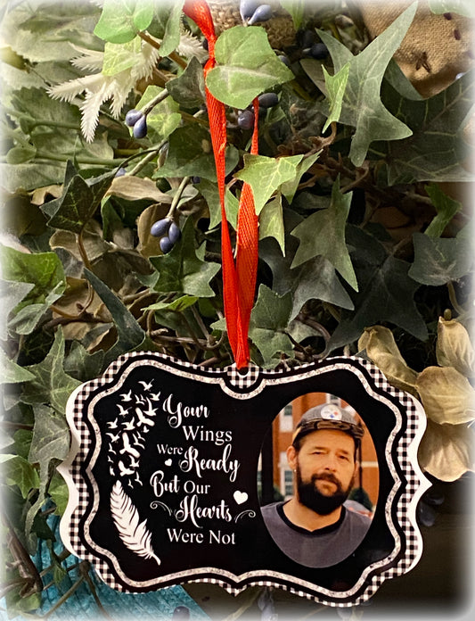 Your wings were not ready ornament
