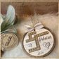 Scrabble name ornament