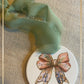 Ceramic round ornaments