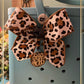 Custom monogrammed bow tag