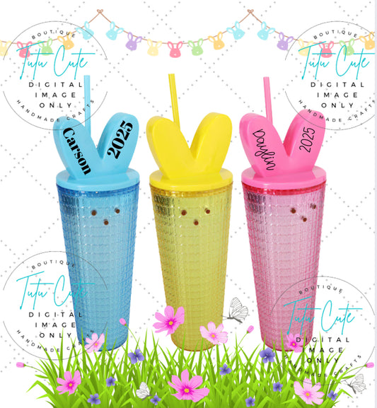 Personalized bunny cup