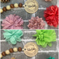 Custom flower bag clip!