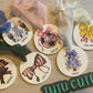 Ceramic round ornaments